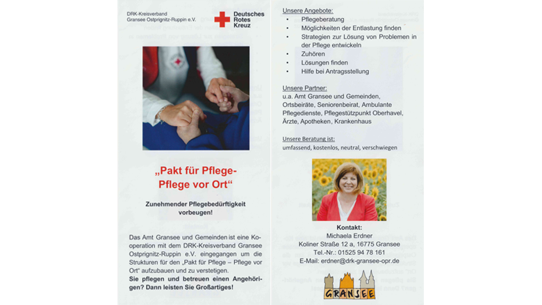 Broschüre Pakt für Pflege