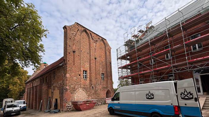 Baustelle Kloster Gransee